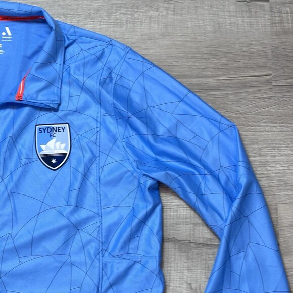 Under Armour Sydney FC Challenger Full Zip Track Jacket Mens Large Soccer RARE - Picture 5 of 10